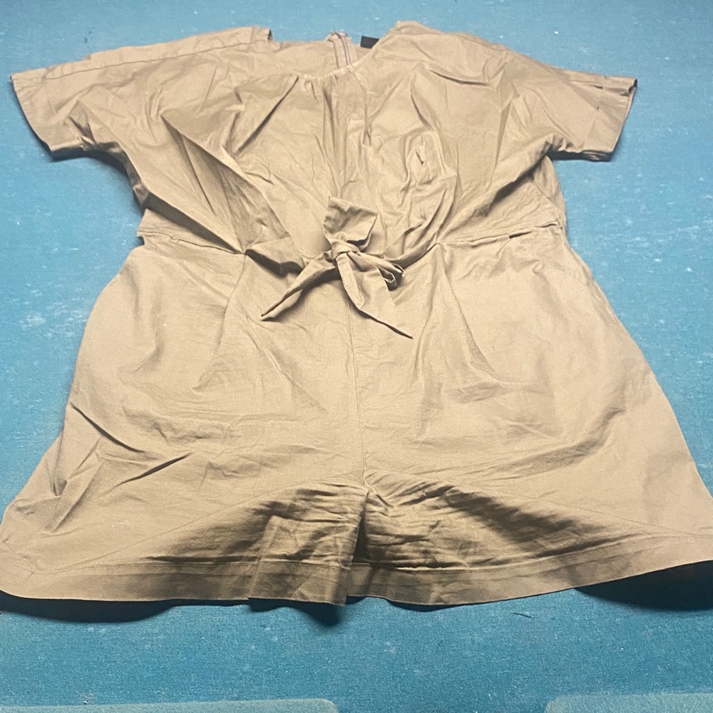 Mossimo Supply Co. Olive Romper